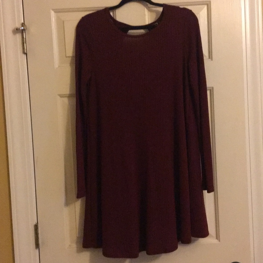 Super cute and soft Burgundy dress NWT